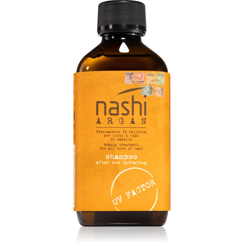 

Nashi Argan After Sun зволожуючий шампунь для волосся пошкодженого сонцем