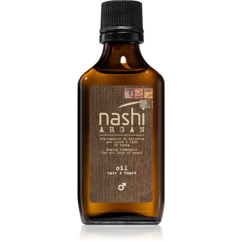 

Nashi Argan Men поживна олійка для волосся та вусів