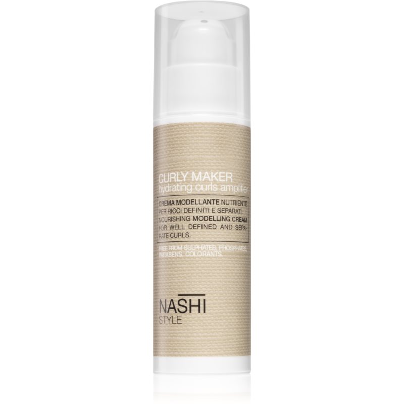 

Nashi Style Curly Maker зволожуючий стайлінговий крем для формування кучерів