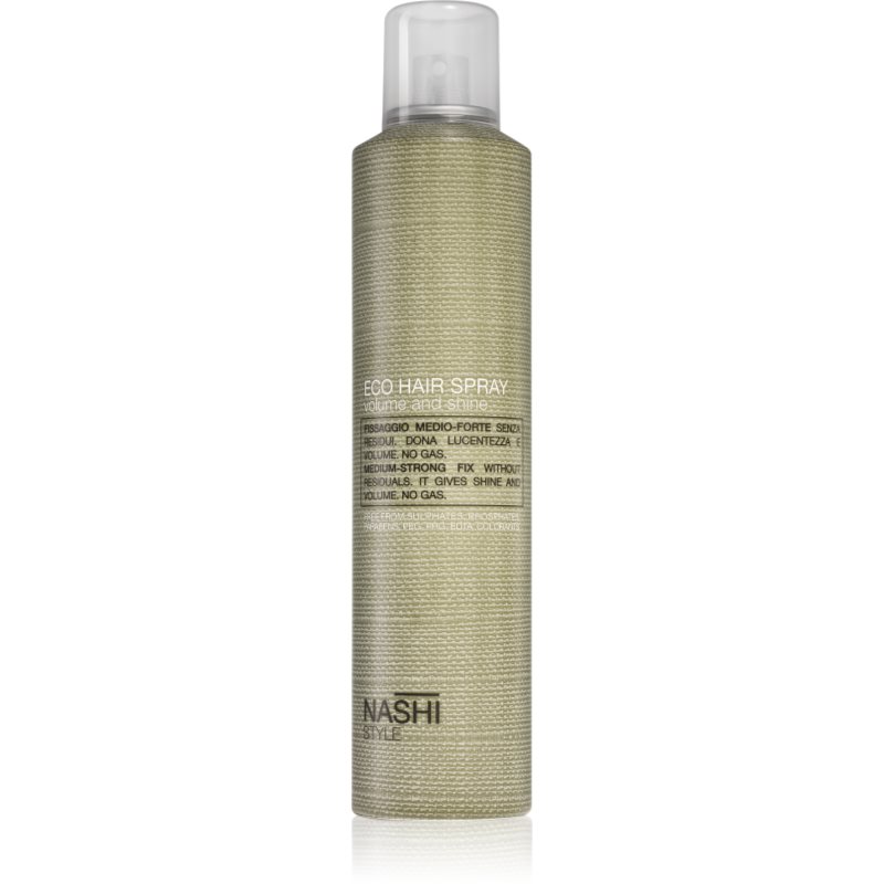 

Nashi Style Eco Hair Spray лак для волосся середньої фіксації без аерозолю