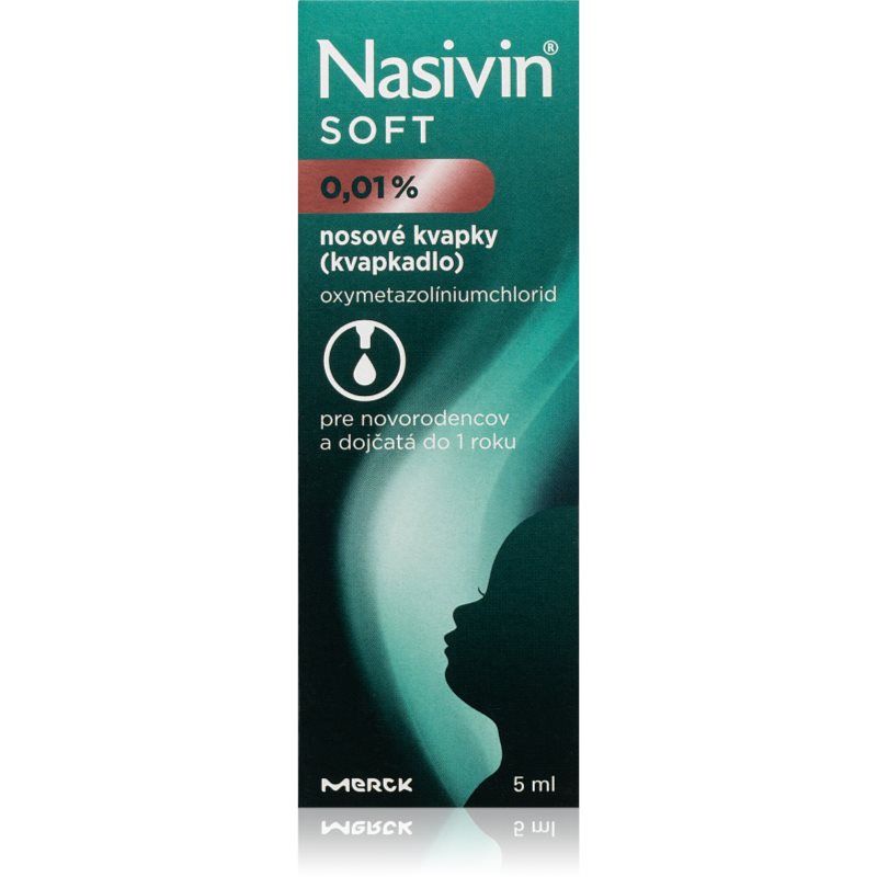 Nasivin Nasivin Soft 0,01% nosné kvapky proti upchatému nosu a nádche 5 ml kúpite na Notino.sk