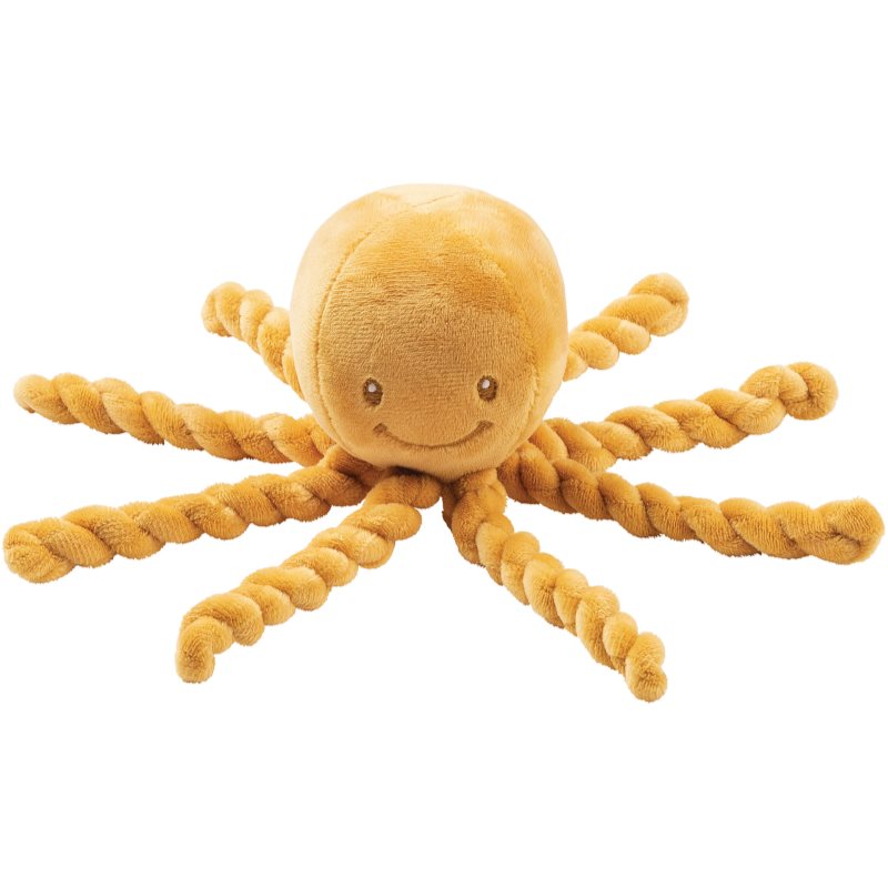 NATTOU Cuddly Octopus PIU PIU stuffed toy for babies Lapidou Yellow 0 m+ 1 pc
