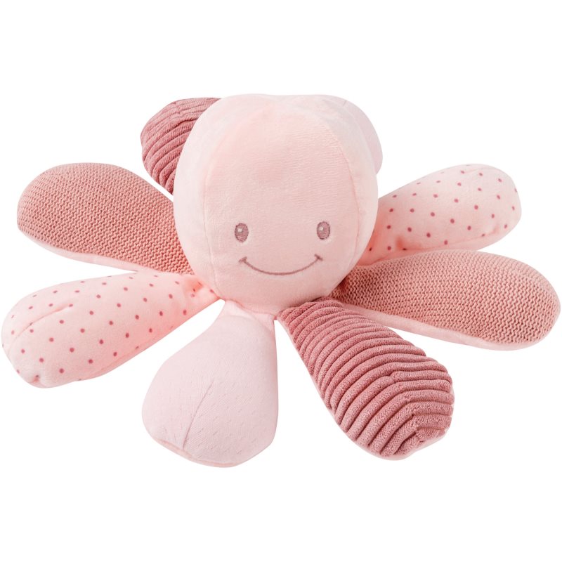 NATTOU Activity Cuddly Octopus stuffed toy Lapidou Pink 1 pc
