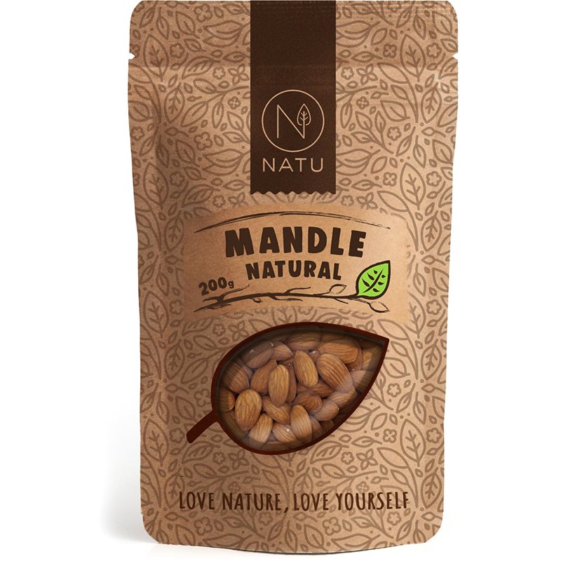 NATU Mandle natural orechy natural 200 g