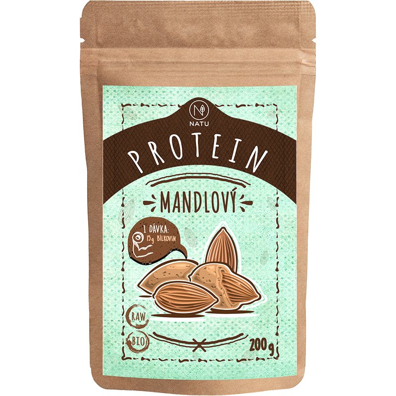 NATU Mandlový protein BIO 200 g koupíte na Notino.cz
