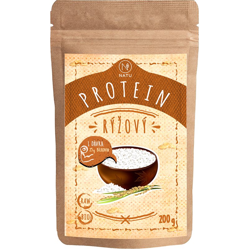 NATU Rýžový protein BIO 200 g koupíte na Notino.cz