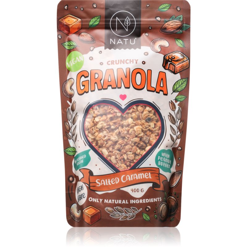 NATU Granola Slaný karamel 400 g koupíte na Notino.cz