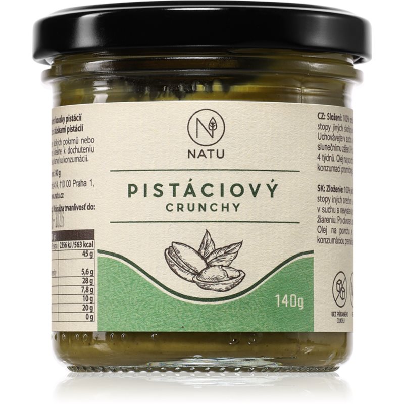 NATU Pistaciový krém crunchy 140 g koupíte na Notino.cz