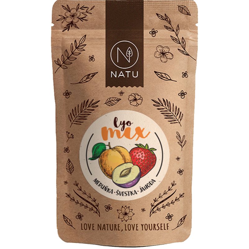 NATU Lyo mix meruňka & švestka mrazem sušené ovoce 30 g