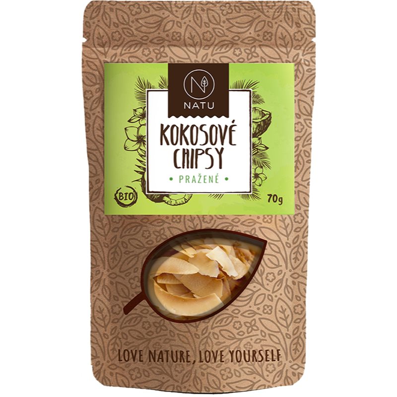 NATU Kokosové chipsy pražené BIO 70 g koupíte na Notino.cz