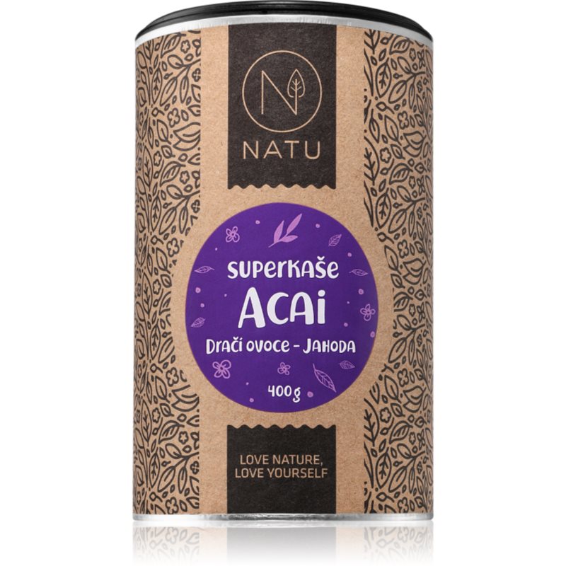 NATU Superkaše ACAI s dračím ovocem a jahodami 400 g