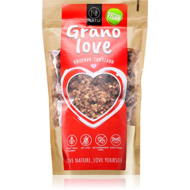 NATU Granola Křupavá čokoláda 300 g koupíte na Notino.cz