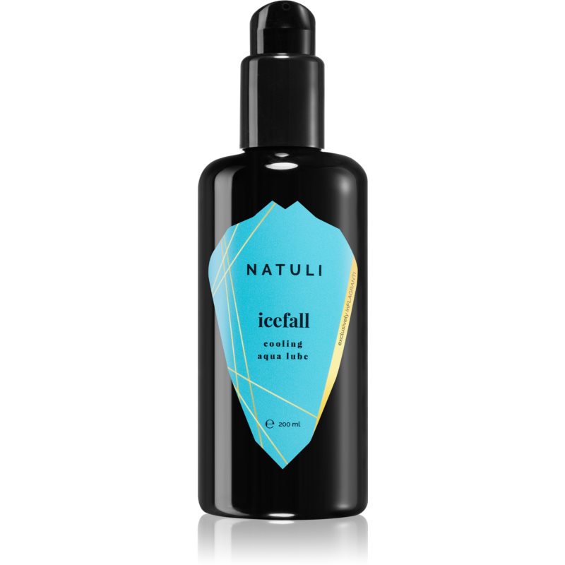 NATULI Premium Icefall гель-лубрикант з охолоджуючим ефектом + Bag 200 мл