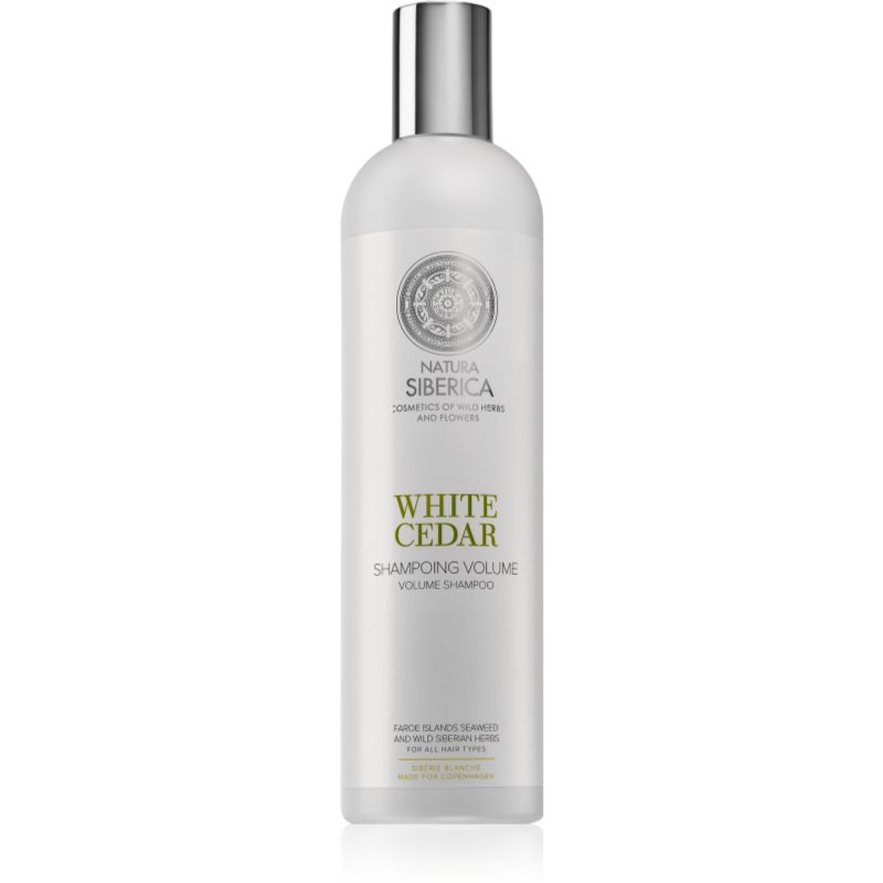 E-shop Natura Siberica Copenhagen White Cedar objemový šampon pro všechny typy vlasů 400 ml