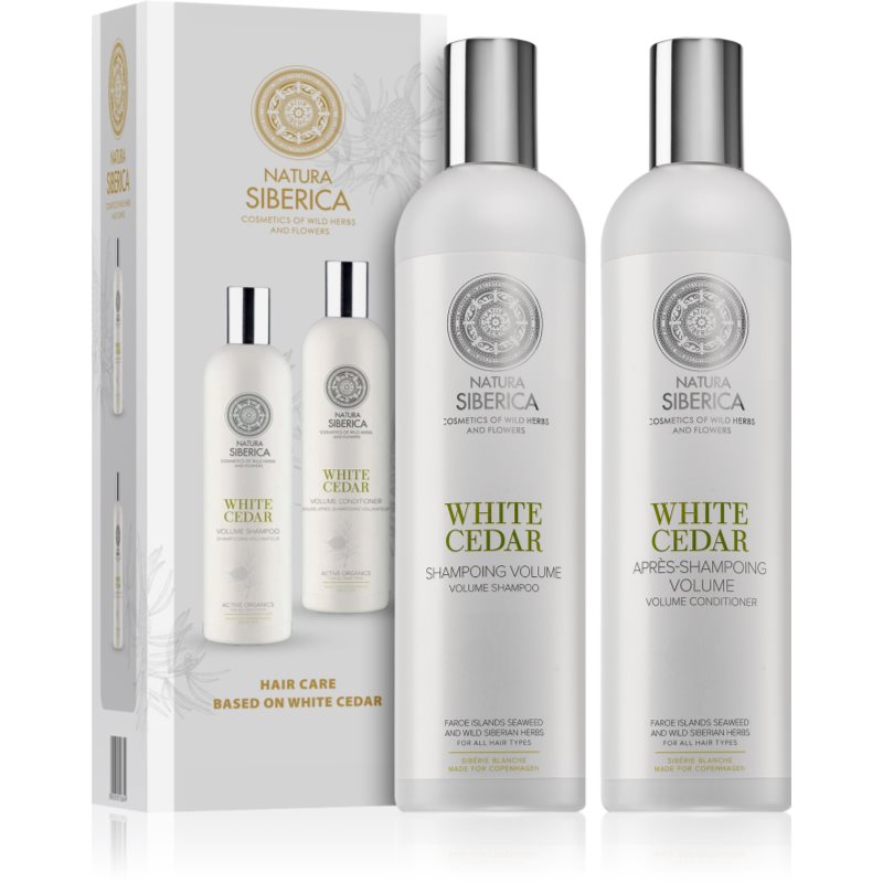 

Natura Siberica Copenhagen White Cedar косметичний набір (для пружності та об'єму)