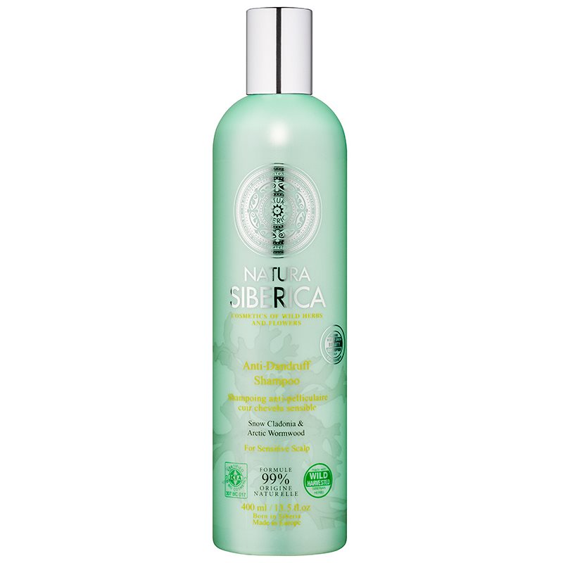 

Natura Siberica Natural & Organic шампунь проти лупи для чутливої шкіри голови