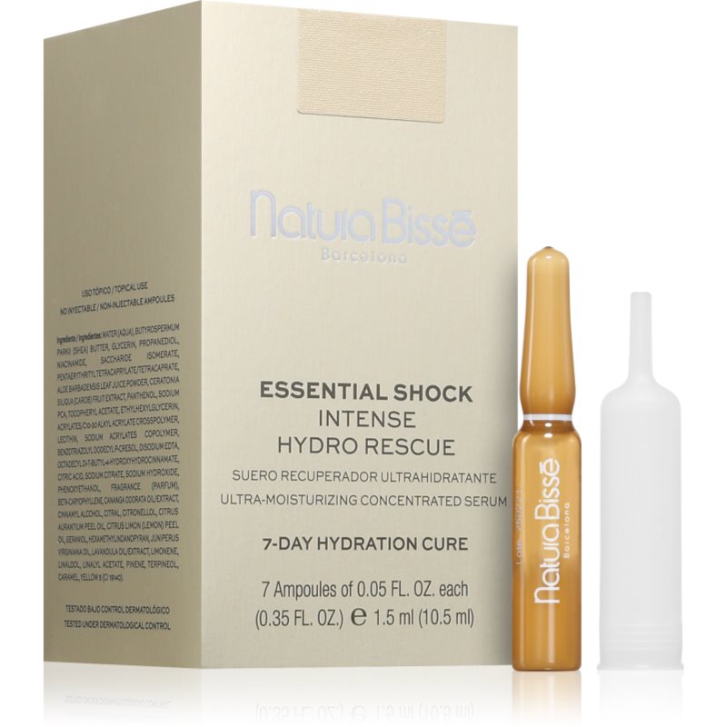 Natura Bissé Essential Shock Intense Hydro Rescue Ampullen zur intensiven Erneuerung der Haut mit feuchtigkeitsspendender Wirkung 1 St.