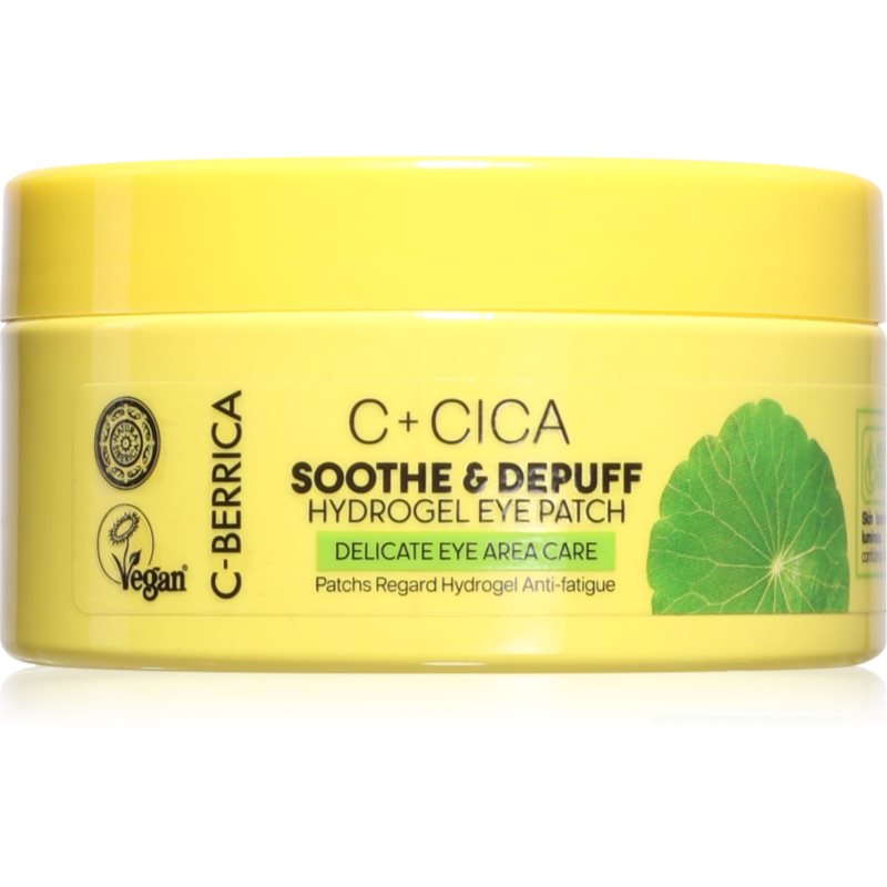 Natura Siberica C-Berrica Soothe & Depuff regenerating hydrogel eye pads 60 pc