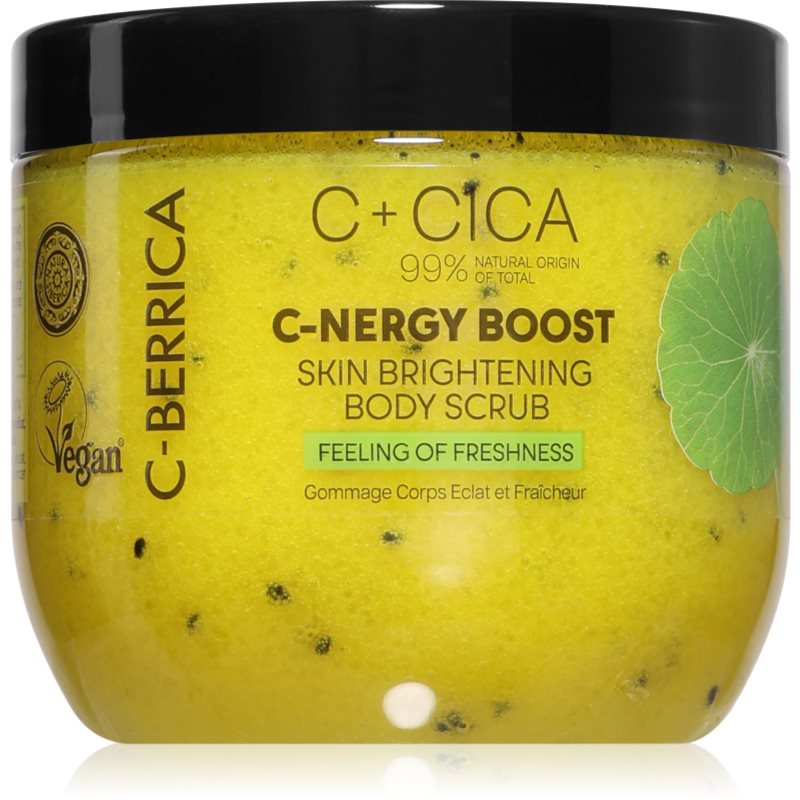 Natura Siberica C   CICA C - NERGY BOOST brightening body scrub with vitamin C 200 ml