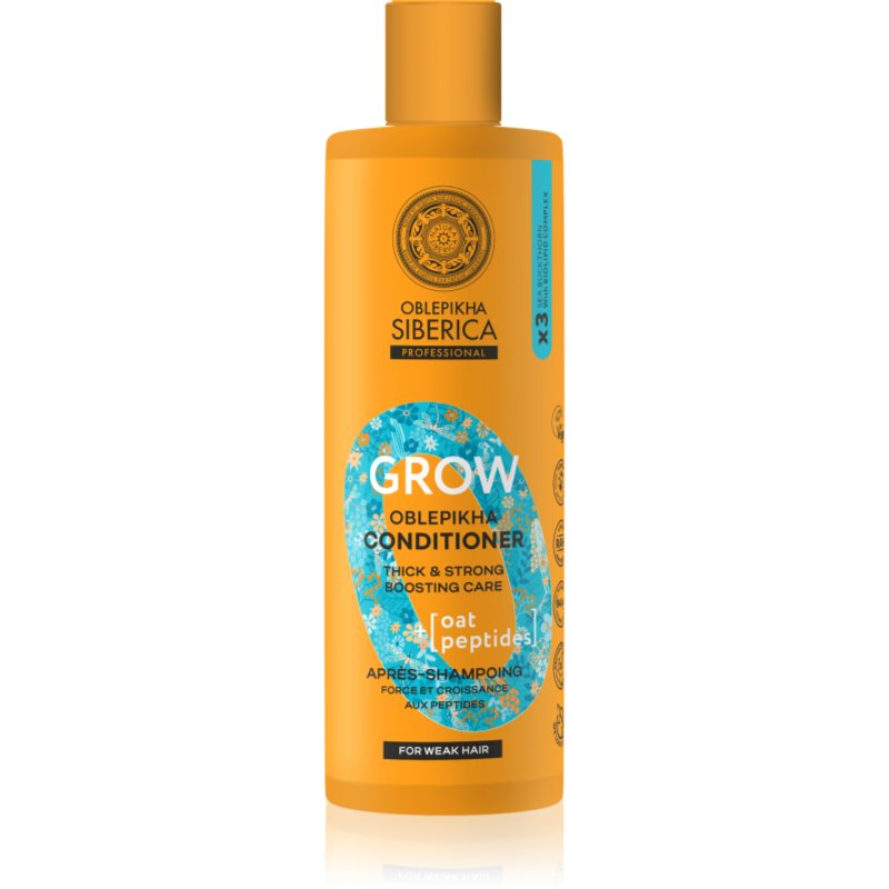 Natura Siberica Oblepikha Siberica posilující kondicionér stimulující růst vlasů 400 ml