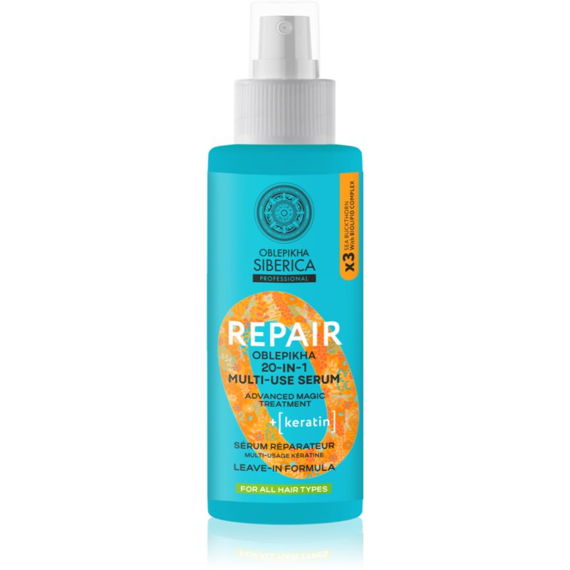 Natura Siberica Oblepikha Siberica revitalizační sérum na vlasy 200 ml