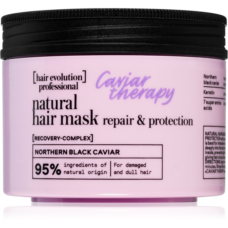 Natura Siberica Hair Evolution Caviar Therapy masque cheveux qui renforce en profondeur pour secs et abîmés 150 ml female