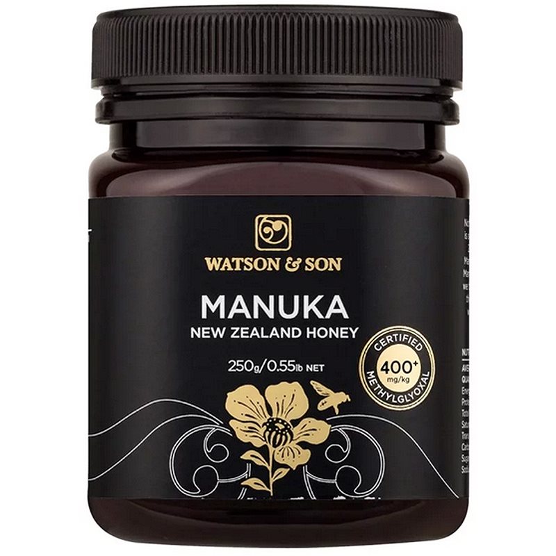 Naturalis Watson & Son Manukový med 400+ podpora správneho fungovania organizmu 250 g
