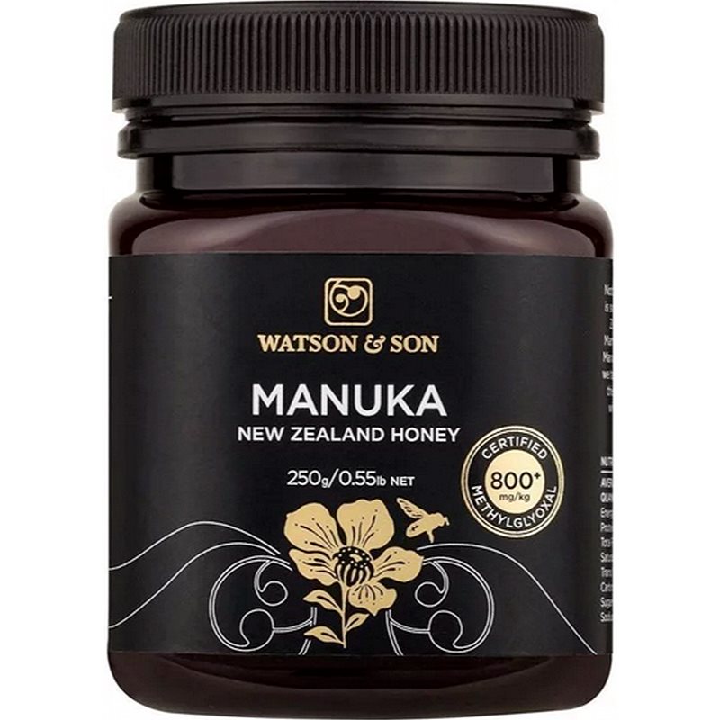 Naturalis Watson & Son Manukový med 800+ podpora správneho fungovania organizmu 250 g