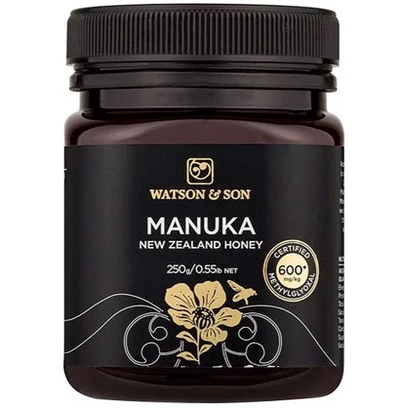 Naturalis Watson & Son Manukový med 600+ podpora správného fungování organismu 250 g
