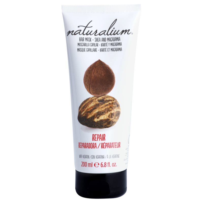 

Naturalium Nuts Shea and Macadamia маска для регенерації з кератином