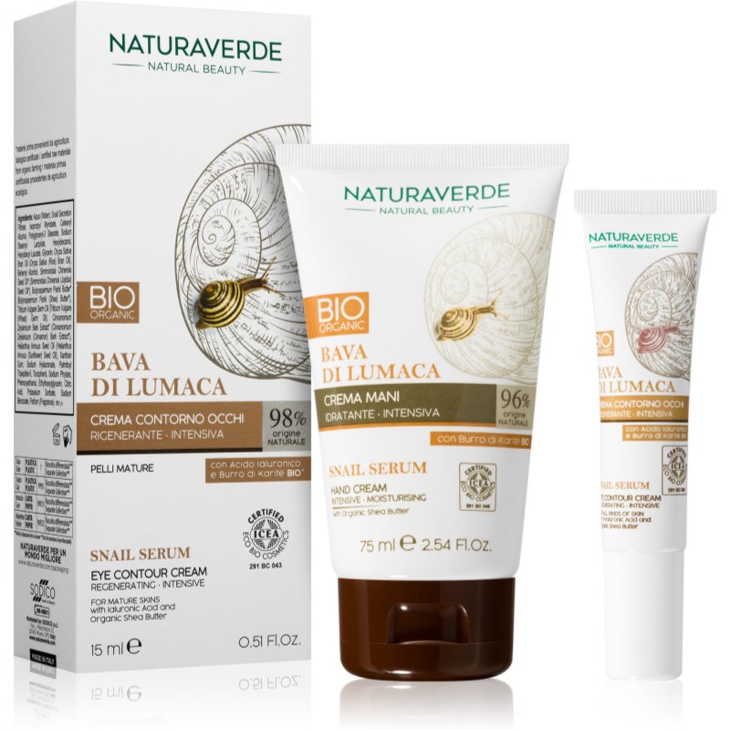Naturaverde Bava Di Lumaca Contouring Cream With Snail Extract 15 Ml