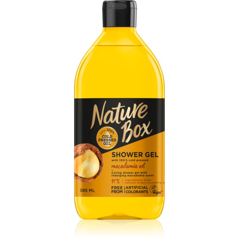 

Nature Box Macadamia ніжний гель для душу
