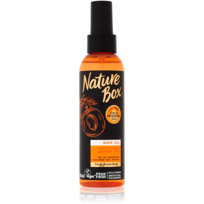 

Nature Box Apricot інтенсивна поживна олійка для тіла