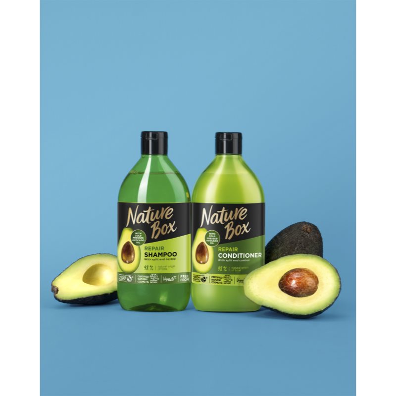 Nature Box Avocado Deeply Regenerating Conditioner For Hair 385 Ml