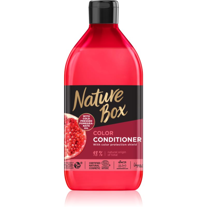 Nature Box Pomegranate giliai maitinantis kondicionierius spalvai apsaugoti 385 ml