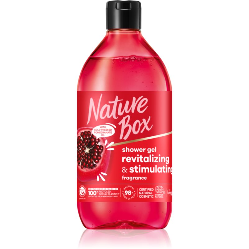 Nature Box Pomegranate Energising Shower Gel 385 Ml