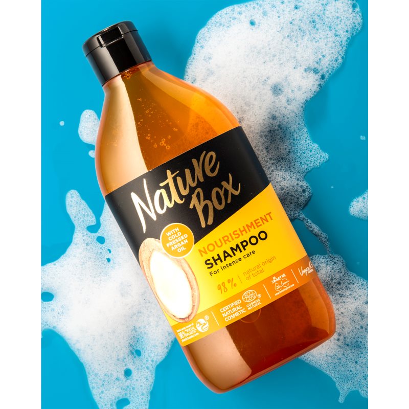 Nature Box Argan Intensive Nourishing Shampoo With Argan Oil 385 Ml