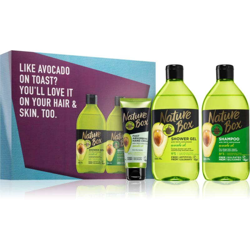 

Nature Box Avocado подарунковий набір (для тіла та волосся