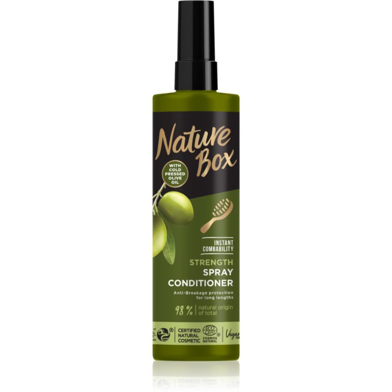 Nature Box Olive Oil stiprinamasis balzamas ilgiems plaukams 200 ml
