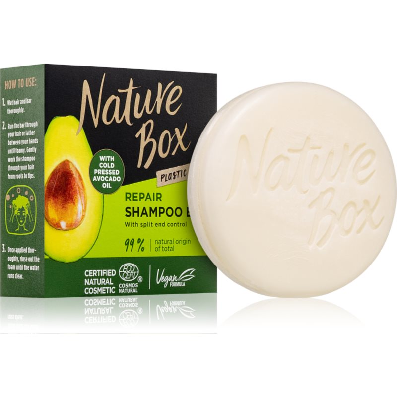 Nature Box Avocado tuhý šampón 85 g