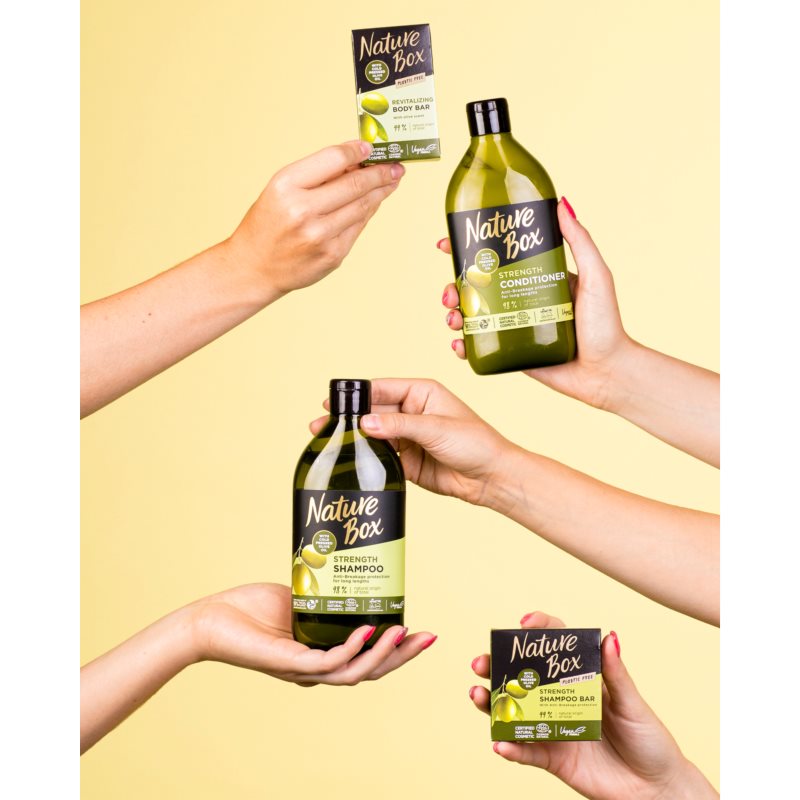 Nature Box Olive Oil очисне тверде мило для тіла 100 гр