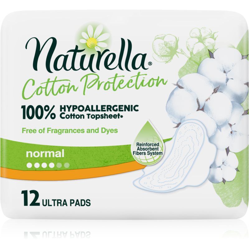 Naturella Cotton Protection Ultra Normal paketai 12 vnt.