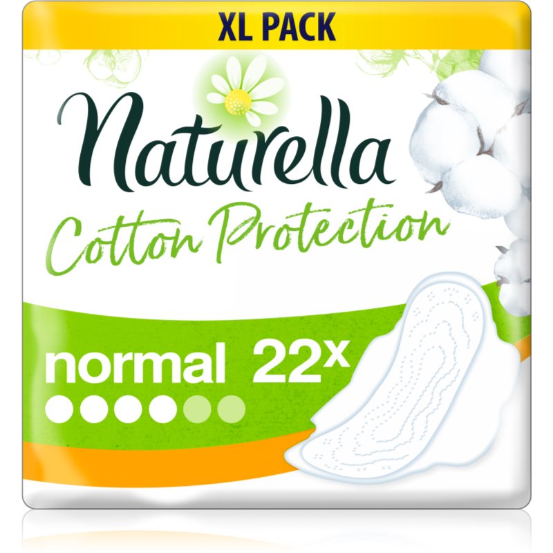 Naturella Cotton Protection Ultra Normal paketai 22 vnt.