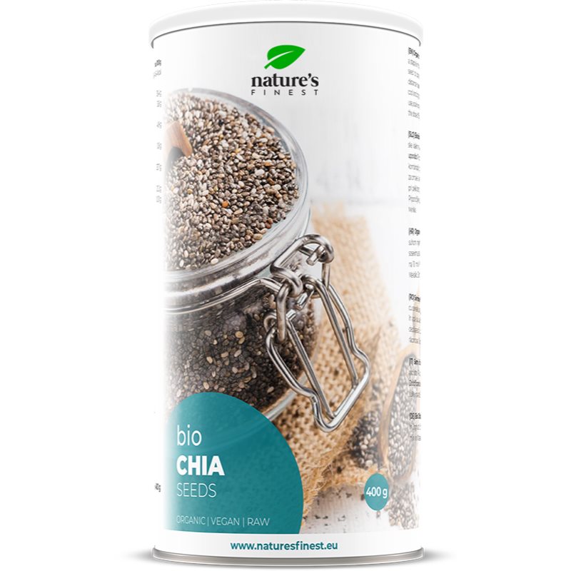 Natures Finest Chia Samen Samen in BIO-Qualität 400 g