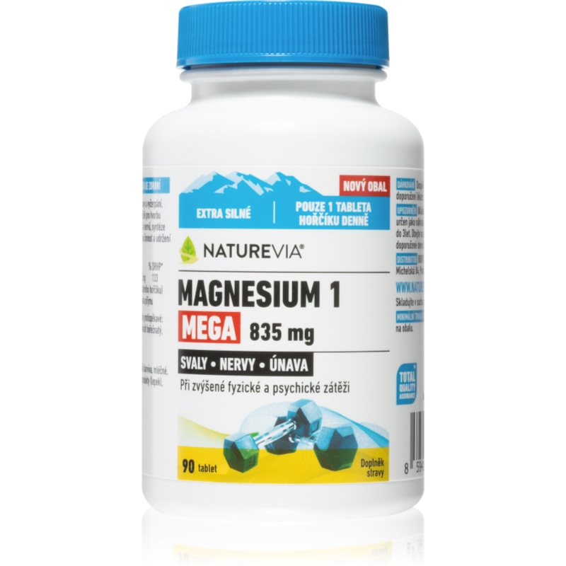 Swiss NatureVia Magnesium 1 Mega 835 mg 90 tablet koupíte na Notino.cz