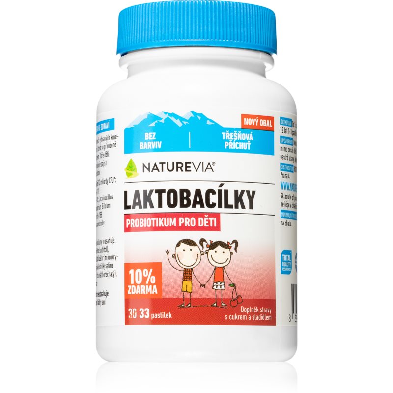 NatureVia Laktobacílky třešňové 33 pastilek koupíte na Notino.cz