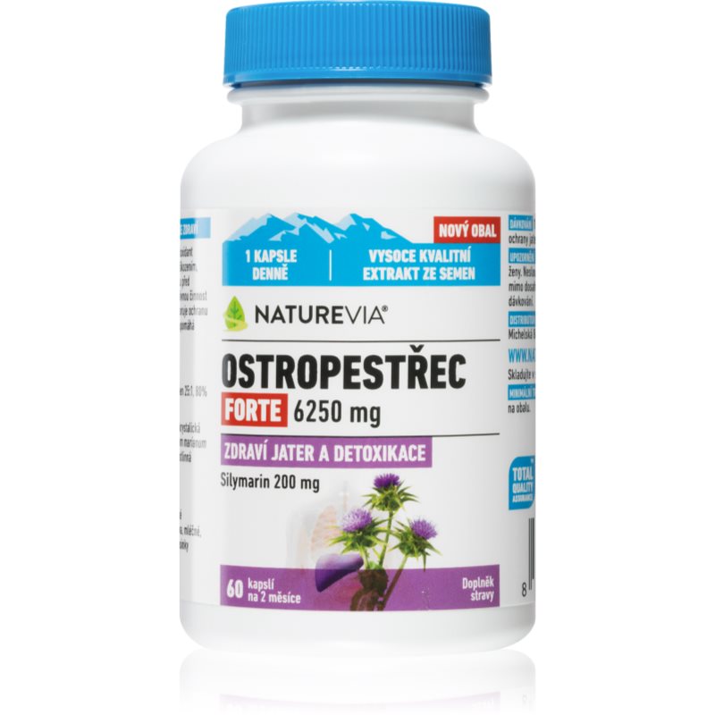 NatureVia Ostropestřec forte cps.60 koupíte na Notino.cz
