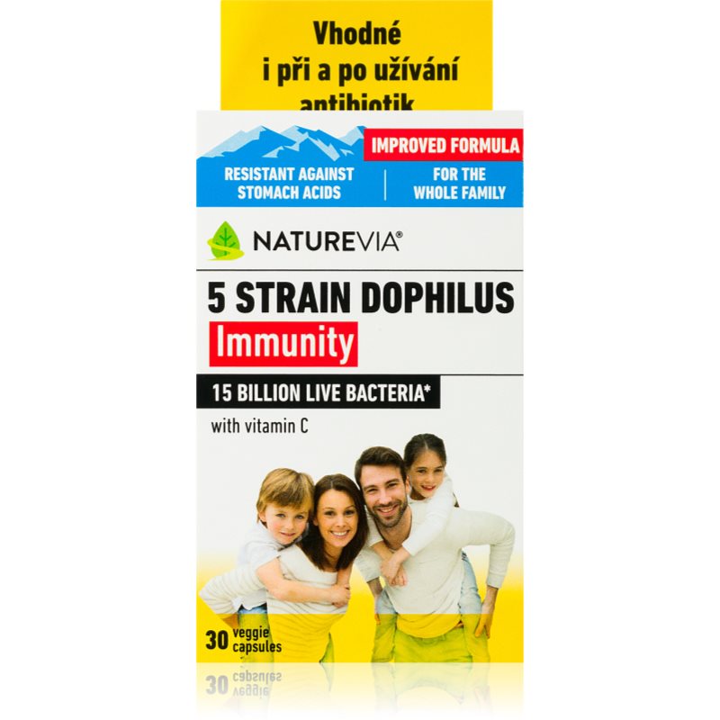 NatureVia Laktobacily 5 Imunita kapsuly na podporu imunitného systému 30 cps kúpite na Notino.sk