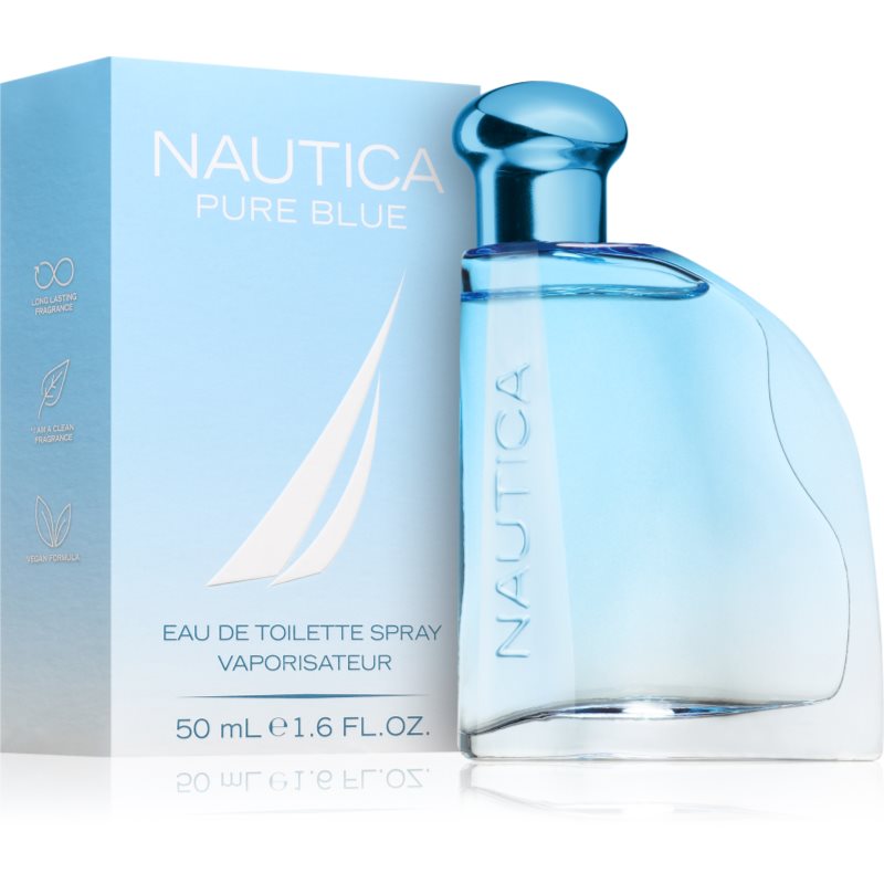 Nautica Pure Blue Eau de Toilette für Herren 50 ml