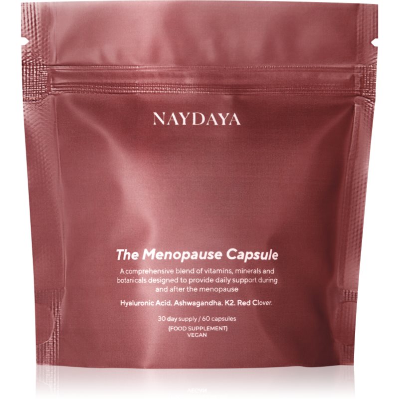Naydaya The Menopause Capsule kapsle pro podporu komfortu při menopauze 60 cps